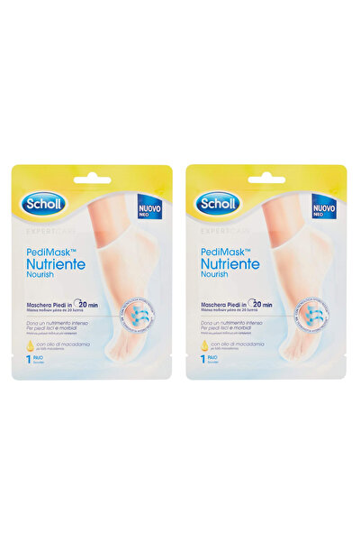 Scholl ExpertCare PediMask Nutriente Besleyici Ayak Maskesi 20 Dakika 1 Çift ...