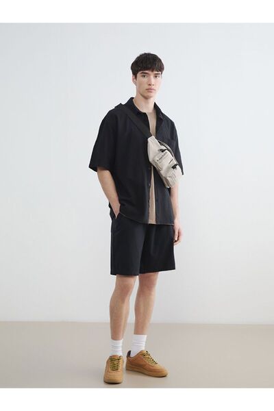 LC Waikiki Standard Mold Linen Look Men's Shorts