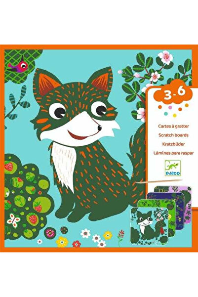 djeco Joc creativ de tuns animalele, cu animale prietenoase