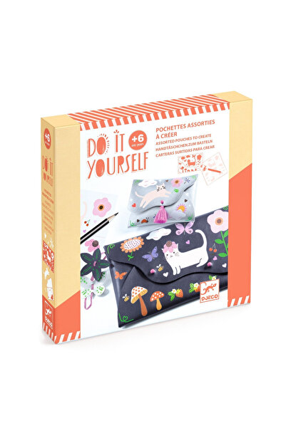 djeco Set creativ DIY pentru portofel și poșetă