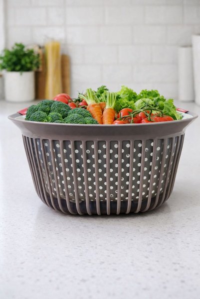 genel tr 2 Piece Bowl with Strainer