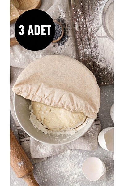 MiniStand Cotton Raw Fabric Dough Proofing Cap Dough Proofing Apparatus Set of 3