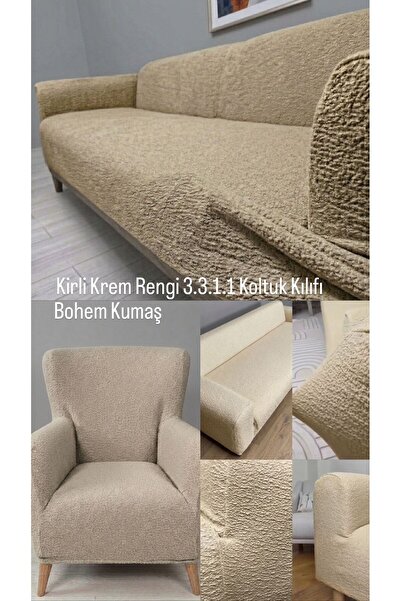 SENNORA Jacquard Bohemian Fabric 3.3.1.1 Sofa Cover Sofa Cover Set Sofa Cover