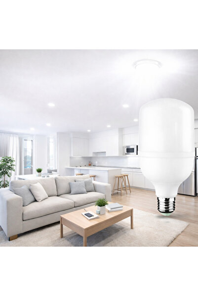 Noas 20W LED Ampul E27 1980 Lümen 6500K Beyaz Işık Yüksek Güç Tasarruflu Ampul
