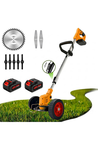 novim Electric brushcutter 48V, 4000 mAh, 18000 RPM, with 2 48v batteries and...