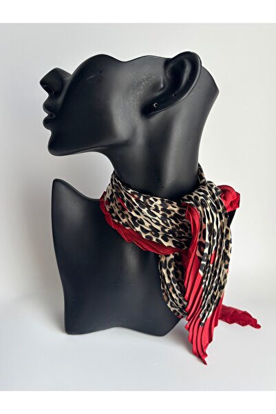 BHR AKSESUAR Eșarfă pătrată cu model plisat (50x50 cm)