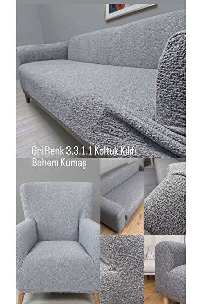 SENNORA Jacquard Bohemian Fabric 3.3.1.1 Sofa Cover Sofa Cover Set Sofa Cover