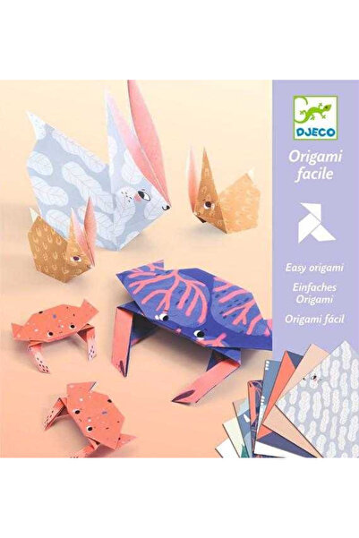 djeco Joc creativ de origami: Familii de animale