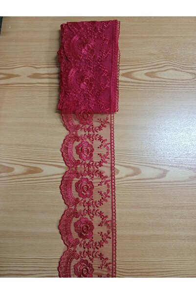 DANTELİM Tül Dantel Fisto Güpür - 9 mt (1 top)