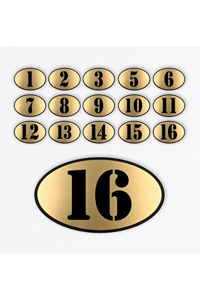 zafrakreklam 1 to 16 Ellipse Laser Black & Gold - Apartment Site -Apartment H...