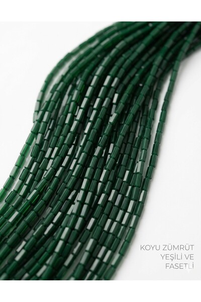 Ralp Moda 3x6 мм багетні скляні кришталеві намистини, 3 нитки, всього: 240 на...