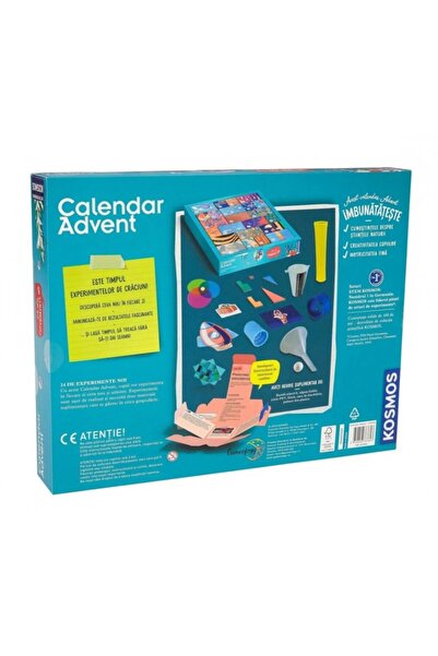 Thames & Kosmos Kit STEM Calendarul stiintific de Advent, Thames &amp; Kosmos, +8 ani