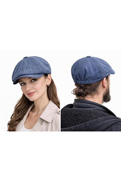 kuru Men's British Style Cap Summer H Lightweight Fabric Elastic Hat