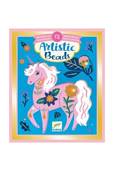 djeco Set creativ cu margele - Animale si flori