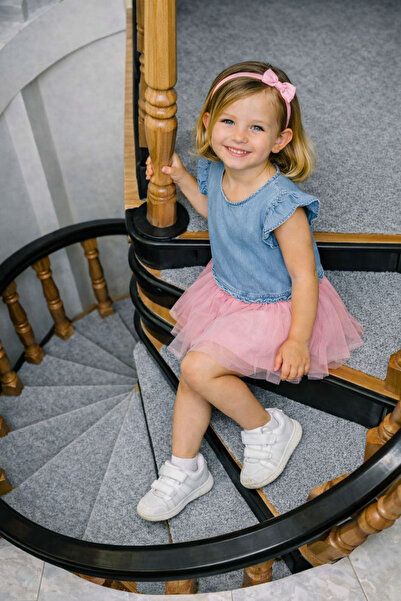 Dekofix Kendinden Yapışkanlı Açık Füme Merdiven Basamak Halısı – Tekli, Rip D...