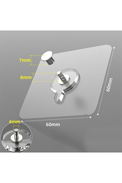 mikudesign Ultra Güçlü Vantuzlu Askı