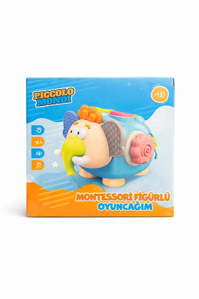 Piccolo Mondi Montessori Figürlü Eğitici Duyu Oyuncağı 4+ Ay