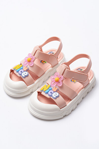 lina step Sandale de vară pentru fete, ortopedice, cu velcro, cu talpă anti-a...