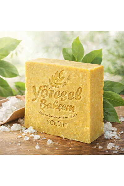 Yöresel Bahçem Natural Handmade Sulfur Soap
