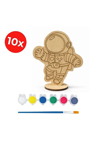 KİDOSE Astronaut Themed Wooden Painting Product