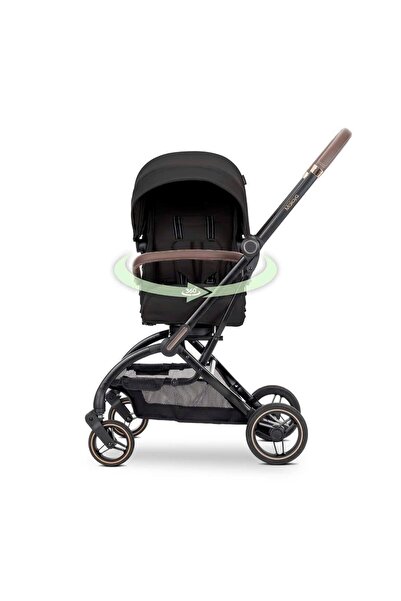 LORELLİ MAKAYA 360 Dönebilen Kabin Tipi Travel Sistem Bebek Arabası - Beige
