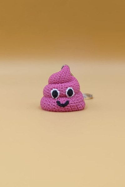 Rodopiva Μπρελόκ με χαρούμενο σχέδιο πλεξούδας (Πλαστικό)