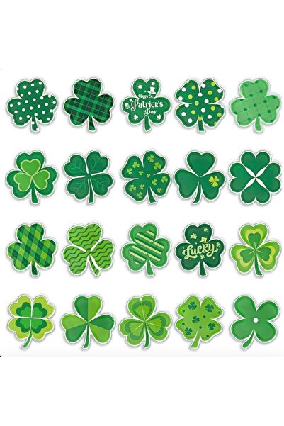 Limitless Design مجموعة ملصقات يونكا مقاس 22×30 سم – مجموعة ملصقات خضراء ذات ...