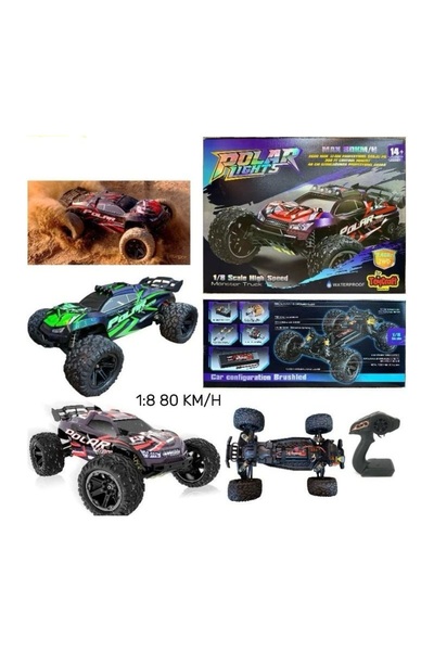 TOYCRAFT Uzaktan Kumandalı Yüksek Hızlı Monster Truck