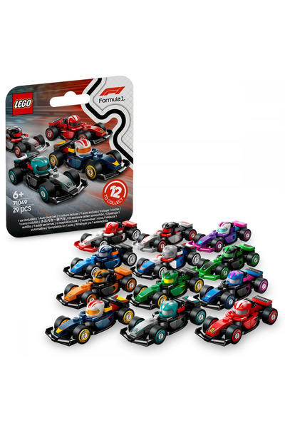 LEGO Συλλογή Αγωνιστικών Αυτοκινήτων F1 Φόρμουλα 1
