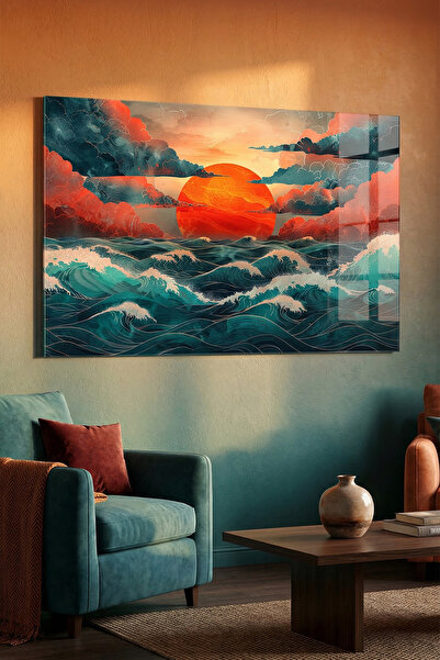 Ahsen resim çerçeve Tablou din sticlă rezistentă la spargere 5mm (grosime) - ...