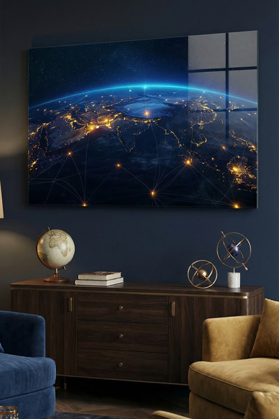 Ahsen resim çerçeve Tablou din sticlă rezistentă la spargere 5mm (grosime) - ...