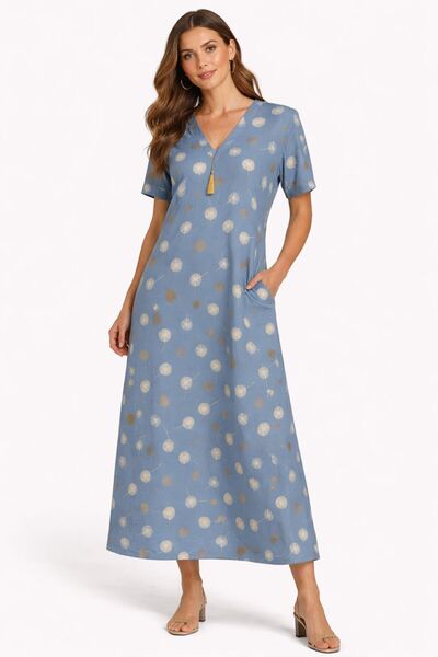 AYOUSH Summer Women's Robe, Soft and Light Rayon (Viscose) Fabric, Silky Text...