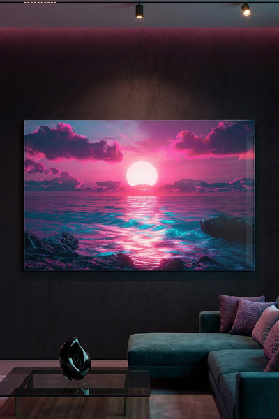 Ahsen resim çerçeve Άθραυστο Γυάλινο Πίνακα 5mm (Παχύ) - Διακόσμηση Τοίχου γι...