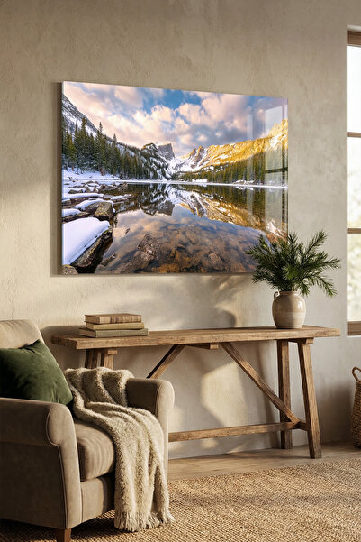 Ahsen resim çerçeve Tablou din sticlă rezistentă la spargere 5mm (grosime) - ...