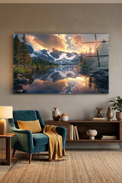 Ahsen resim çerçeve Άθραυστο Γυάλινο Τραπέζι 5mm (Παχύ) - Διακόσμηση Τοίχου γ...