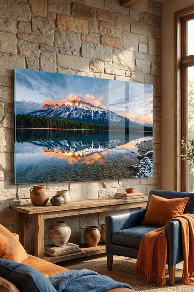 Ahsen resim çerçeve Tablou din sticlă rezistentă la spargere 5mm (grosime) - ...