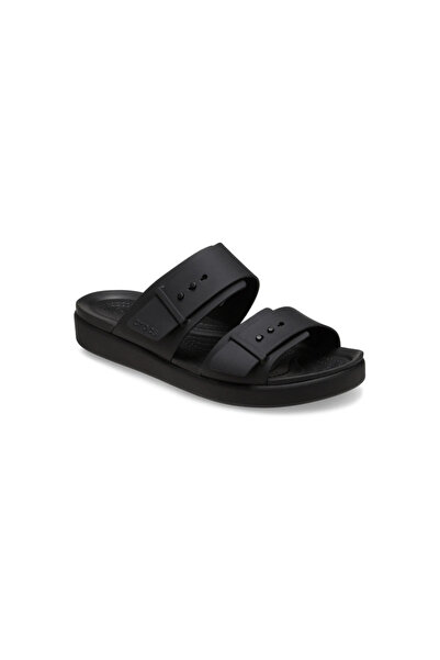 Crocs Brooklyn Buckle Low Low Kadin Siyah Sandalet 211215-1