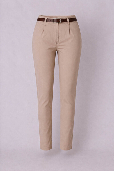 trender Belted Stone Women's Trousers 5335