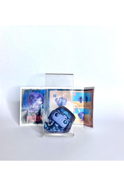 Funko Kinder Joy Stranger Things Eddie Upside Down Pop Bits Kablo Aksesuar Figür