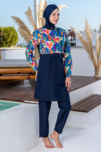 ROZAMAY Hortense Parachute Long Sleeved Tight Swimsuit