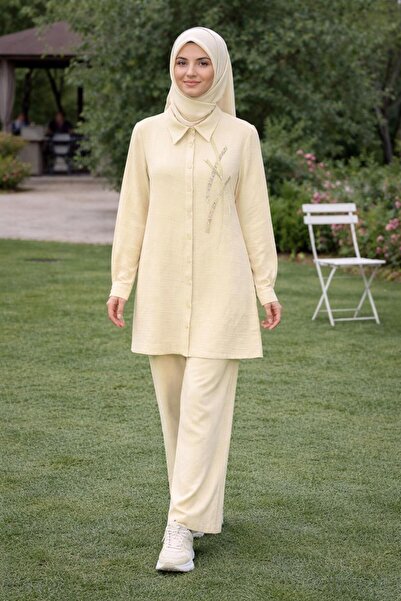 Alvina Муселинова туника с ризена яка 45770