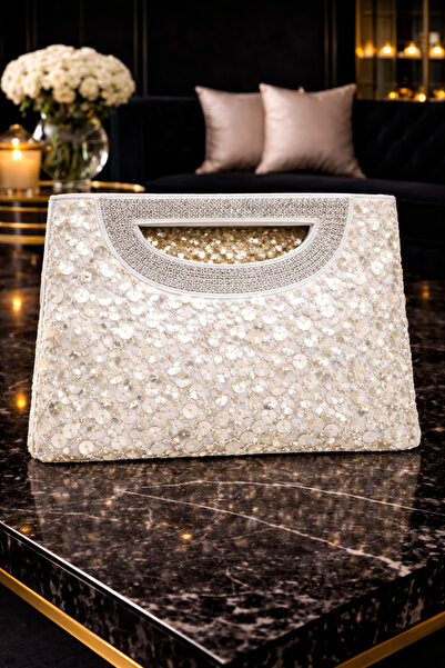 mothers dream Elegant Sequin Clutch Bag for Women