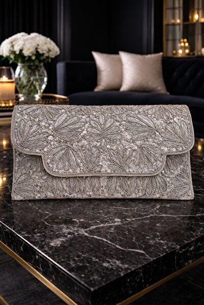 mothers dream Elegant Beaded Clutch Bag for Women