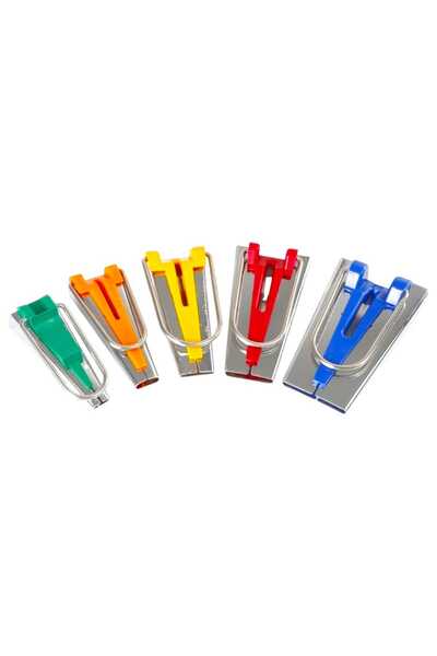 ALBERTOS Biye Kıvırma Aparat Seti 5 Adet Apara 5 Farklı Ölçü 6 mm 9 mm 12 mm ...