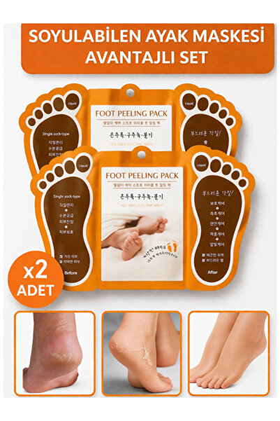 SheMask Ayak Maskesi Soyulan Peeling Maske Ayak Bakım Maskesi Ayak Bakımı Çor...
