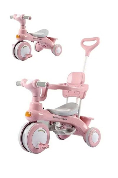 Arabest Kids Tricycle with Guardrail, 3-Wheel Toddler Bike with Parent Handle...