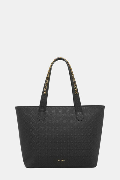 Vakko SİYAH MONOGRAM ÇANTA