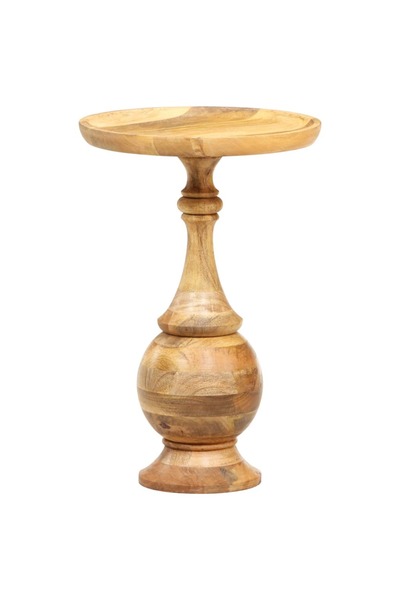 vidaxl Round side table, 43 x 43 x 66 cm, solid mango wood