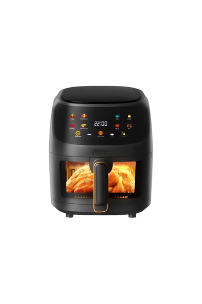 Gambino Friteuza cu Aer cald, 3500W, 6 Programe, 8L, Touch Sceen, Temperatura...