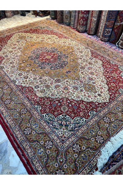 RD RAMAZAN DAĞ EL HALI SANATI El Dokuma Duruder Hereke Halısı Birinci Sınıf K...